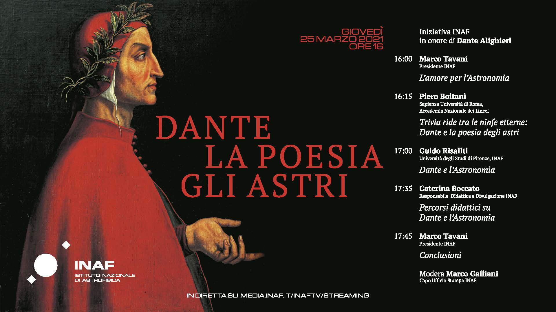 Dante, la Poesia, gli Astri